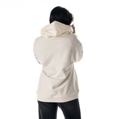 Dallas Cowboys The Wild Collective Unisex Stacked Graphic Sleeve Fleece Hoodie - White - NFL