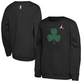 Boston Celtics Jordan Brand Youth Courtside Statement Edition Sweatshirt Black