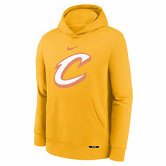 Nike Cleveland Cavaliers Youth 2025/26 City Edition Club Fleece Pullover Hoodie Yellow