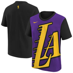 Nike Los Angeles Lakers Youth 2025/26 City Edition Max90 T-Shirt Purple/Black