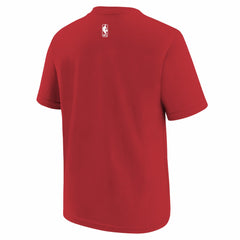 Nike Toronto Raptors Youth 2025/26 City Edition Max90 T-Shirt Red/Black