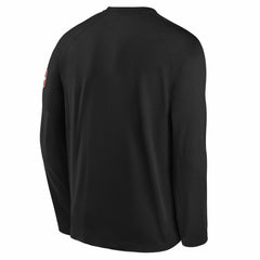 Nike Dallas Mavericks Youth 2025/26 City Edition Dri-Fit Long Sleeve Game Top Black