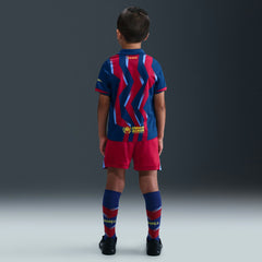 Nike - Barcelona Preschool 2025/26 Fourth Stadium Kit Set - Blue/Red