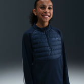 Nike - Chelsea Youth 2025/26 Academy Winter Warrior Drill Training Top - Navy