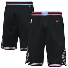 Nike Chicago Bulls Youth 2025/26 City Edition Swingman Performance Shorts Black