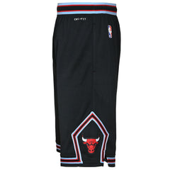 Nike Chicago Bulls Youth 2025/26 City Edition Swingman Performance Shorts Black