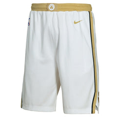 Nike Boston Celtics Youth 2025/26 City Edition Swingman Performance Shorts White