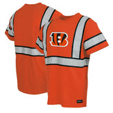 Cincinnati Bengals Safety Heavyweight T-Shirt - Orange - NFL