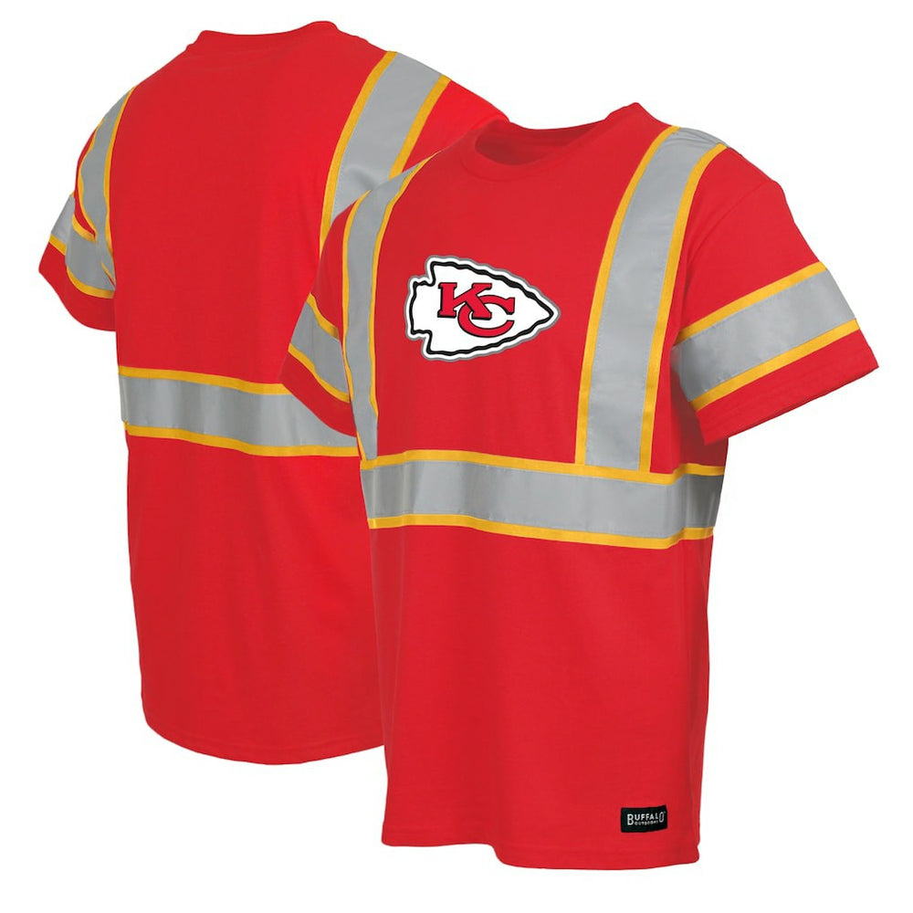 Kansas City Chiefs Safety Heavyweight T-Shirt - Red - NFL