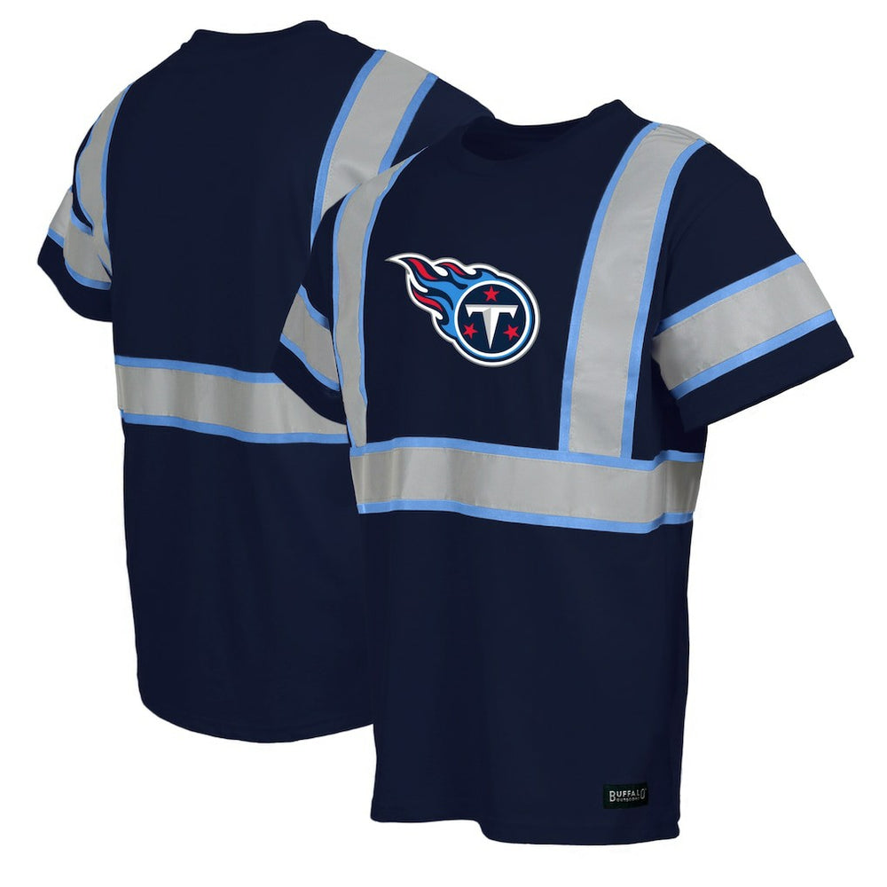 Tennessee Titans Safety Heavyweight T-Shirt - Navy - NFL
