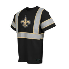 New Orleans Saints Safety Heavyweight T-Shirt - Black - NFL