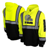 Cleveland Browns High-Visibility Safety Hooded Sweatshirt - Yellow - NFL