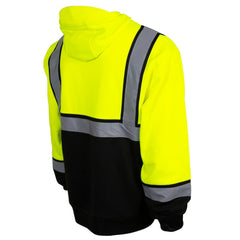 Cleveland Browns High-Visibility Safety Hooded Sweatshirt - Yellow - NFL