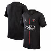 Jordan - Paris Saint-Germain Jordan Brand Youth 2025/26 Fourth Replica Jersey - Black