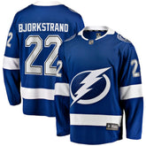 Oliver Bjorkstrand Tampa Bay Lightning Fanatics Home Breakaway Jersey - Blue | Fanatics Lifestyle