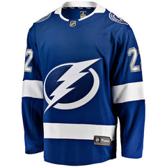 Oliver Bjorkstrand Tampa Bay Lightning Fanatics Home Breakaway Jersey - Blue | Fanatics Lifestyle