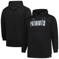 New England Patriots Big & Tall Chip Shot Hoodie - Black - Fanatics