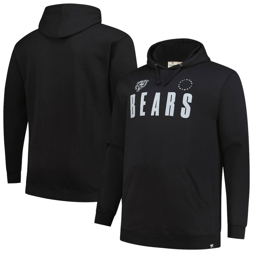 Chicago Bears Big & Tall Chip Shot Hoodie - Black - Fanatics