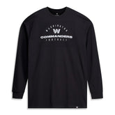Washington Commanders Big & Tall Coverage Scheme Long Sleeve T-Shirt - Black - Fanatics