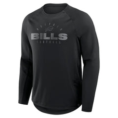 Buffalo Bills Big & Tall Coverage Scheme Long Sleeve T-Shirt - Black - Fanatics