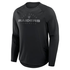 Las Vegas Raiders Big & Tall Coverage Scheme Long Sleeve T-Shirt - Black - Fanatics