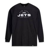 New York Jets Big & Tall Coverage Scheme Long Sleeve T-Shirt - Black - Fanatics