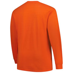 Cleveland Browns Big & Tall Clock Management Legacy Long Sleeve T-Shirt - Orange - Fanatics