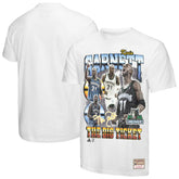 Mitchell & Ness Kevin Garnett Minnesota Timberwolves Hardwood Classics Commemorative Player Collage T-Shirt White