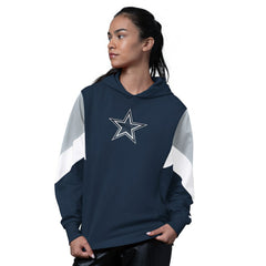 Dallas Cowboys Starter Women's Scrimmage Hoodie - Navy - NFL