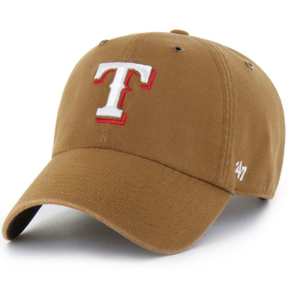 Texas Rangers Carhartt x '47 Clean Up Adjustable Hat Discount