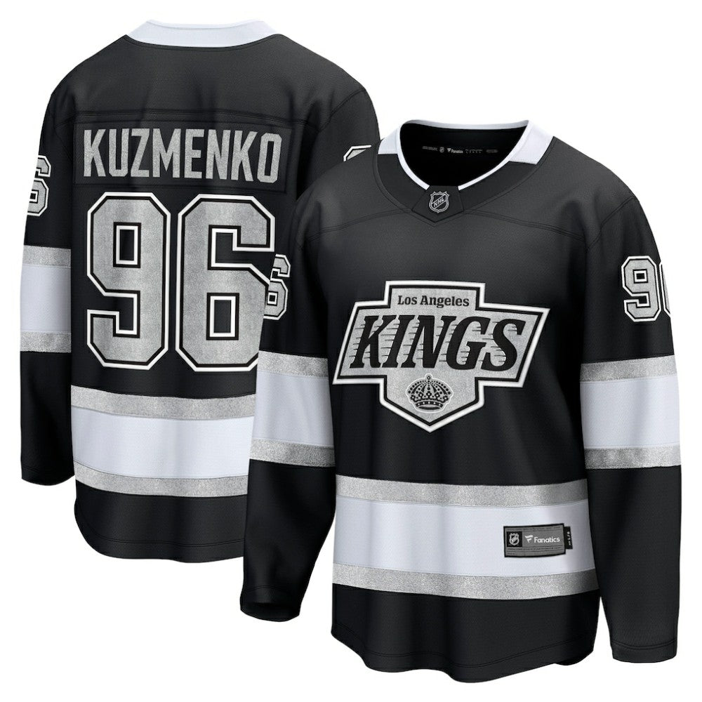 Andrei Kuzmenko Los Angeles Kings Fanatics Home Breakaway Jersey - Black | Fanatics Lifestyle