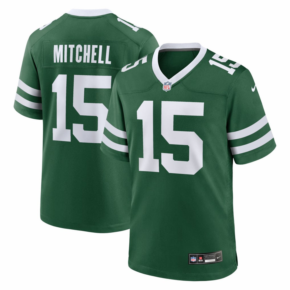 Adonai Mitchell New York Jets Team Game Jersey - Legacy Green - Nike
