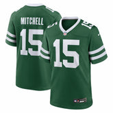 Adonai Mitchell New York Jets Team Game Jersey - Legacy Green - Nike