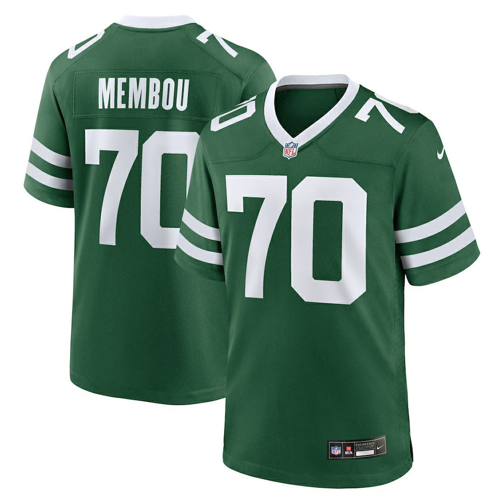 Armand Membou New York Jets 2025 NFL Draft First Round Pick Game Jersey - Legacy - Nike