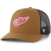 Detroit Red Wings Carhartt x '47 Trucker Adjustable Hat - Brown | 47 brand online
