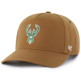 47 brand Milwaukee Bucks Carhartt x '47 Hitch Adjustable Hat Brown