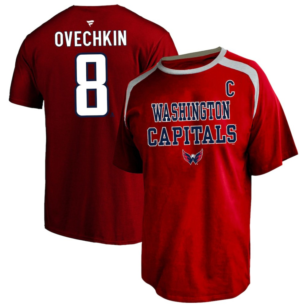 Alexander Ovechkin Washington Capitals Fanatics Women's Plus Size Name & Number Scoop Neck T-Shirt - Red | Fanatics on sale