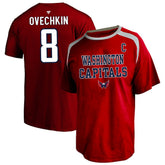 Alexander Ovechkin Washington Capitals Fanatics Women's Plus Size Name & Number Scoop Neck T-Shirt - Red | Fanatics on sale