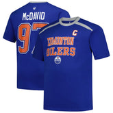 Connor McDavid Edmonton Oilers Profile Big & Tall Name & Number T-Shirt - Royal | NHL near me