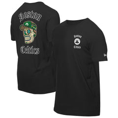 New Era Boston Celtics Sugar Skulls T-Shirt Black