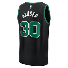 Fanatics Sam Hauser Boston Celtics Fast Break Replica Player Jersey Statement Edition Black