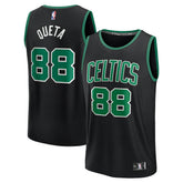 Fanatics Neemias Queta Boston Celtics Fast Break Replica Player Jersey Statement Edition Black