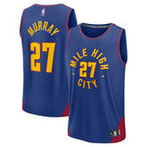 Fanatics Jamal Murray Denver Nuggets Fast Break Replica Player Jersey Statement Editi- Blue