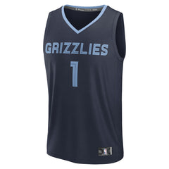 Fanatics Scotty Pippen Jr. Memphis Grizzlies Fast Break Replica Player Jersey Icon Edition Navy