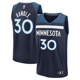 Fanatics Julius Randle Minnesota Timberwolves Fast Break Replica Player Jersey Icon Edition Navy