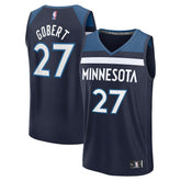 Fanatics Rudy Gobert Minnesota Timberwolves Fast Break Replica Player Jersey Icon Edition Navy