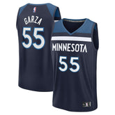 Fanatics Luka Garza Minnesota Timberwolves Fast Break Replica Player Jersey Icon Edition Navy
