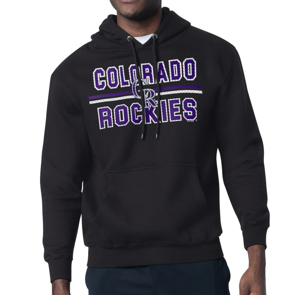 Colorado Rockies Starter Team Mesh Print Graphic Pullover Hoodie Online
