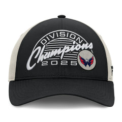 Washington Capitals Fanatics 2025 Metropolitan Division Champions Locker Room Adjustable Hat - Black/Gray | Fanatics online