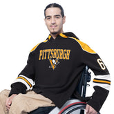 Pittsburgh Penguins G-III Sports by Carl Banks Adaptive Wear Lord Stanley Hooded Long Sleeve Sweatshirt - Black | NHL sale
